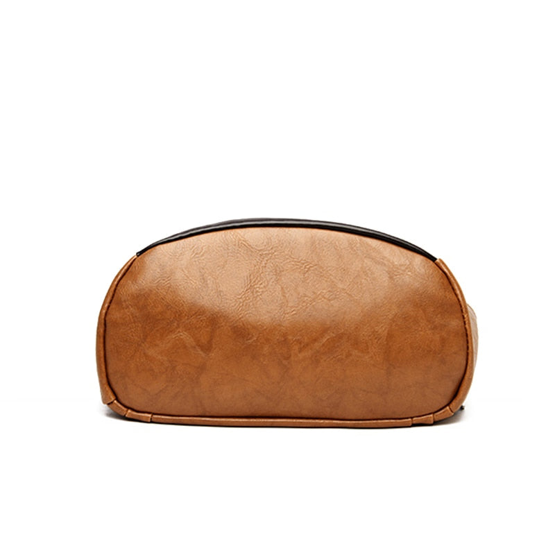 Mia - Bolsa Mochila Feminina de Couro