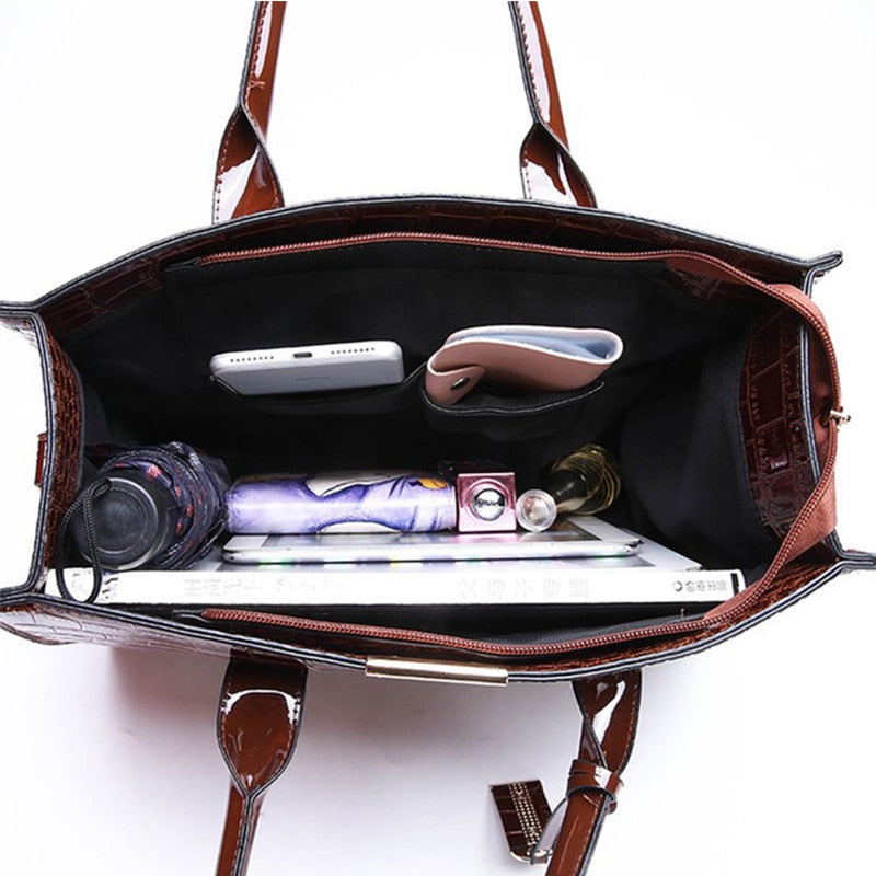 Elegancy - Bolsa Feminina de Couro