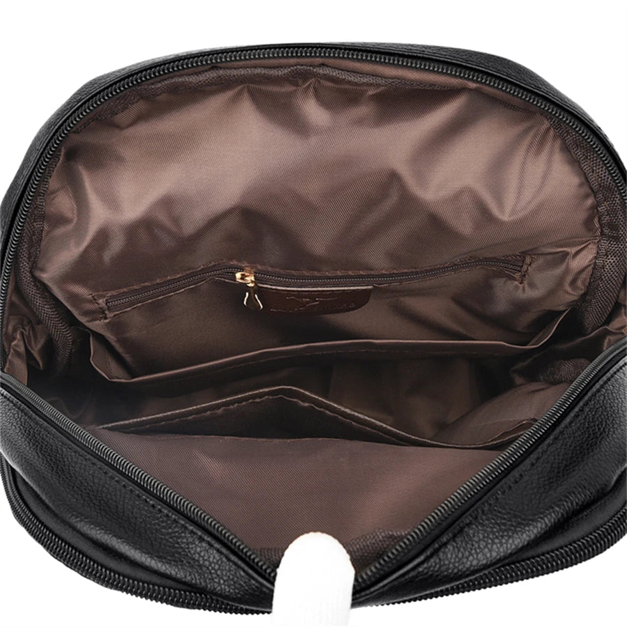 Milla - Bolsa Mochila Feminina de Couro