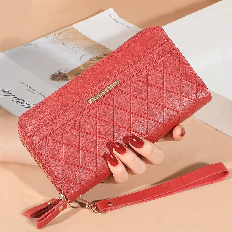 Marcelia - Carteira Feminina de Couro Premium