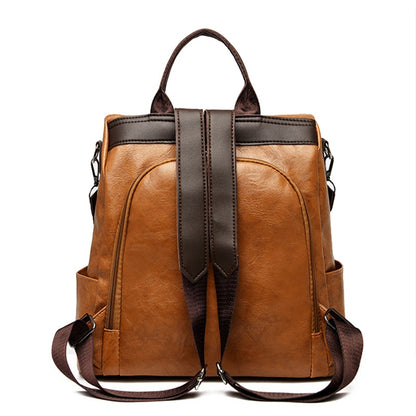 Mia - Bolsa Mochila Feminina de Couro