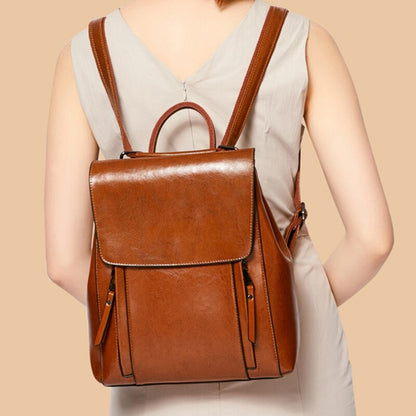 Scarlett - Bolsa Mochila Feminina de Couro Premium