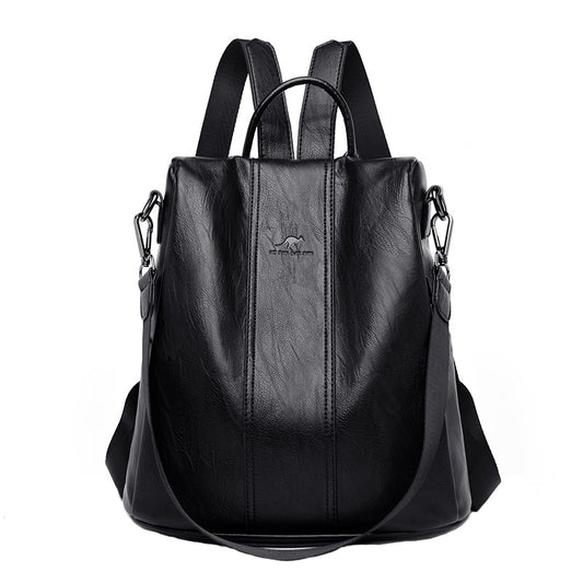 Stella - Bolsa Mochila Feminina de Couro Premium