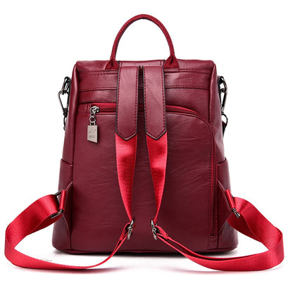 Stella - Bolsa Mochila Feminina de Couro Premium