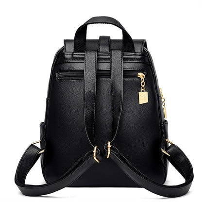 Milla - Bolsa Mochila Feminina de Couro