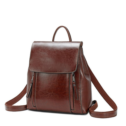 Scarlett - Bolsa Mochila Feminina de Couro Premium
