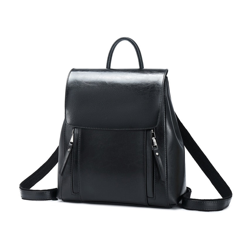 Scarlett - Bolsa Mochila Feminina de Couro Premium