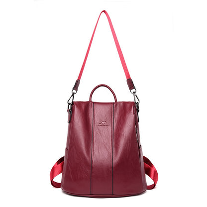 Stella - Bolsa Mochila Feminina de Couro Premium